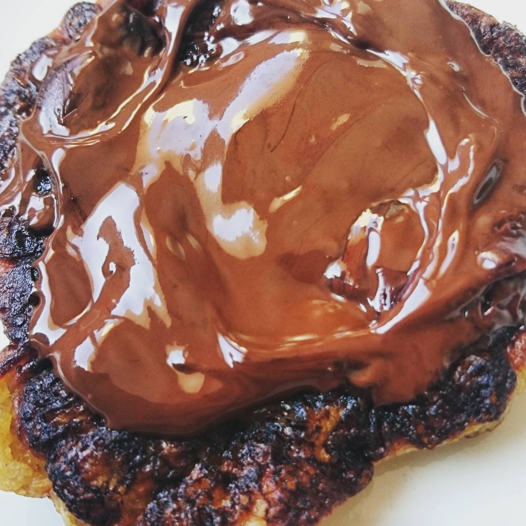 #pancake with chochoklat